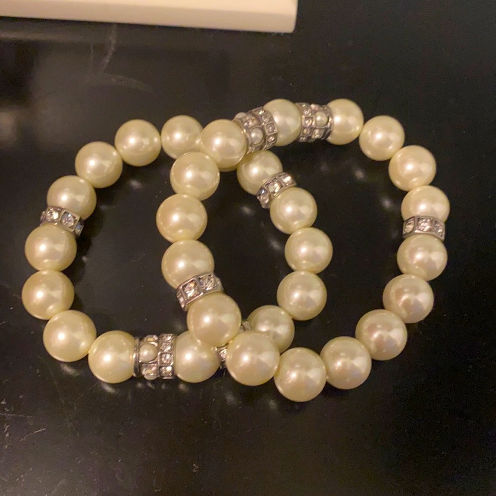 Pearl stretchy bracelet